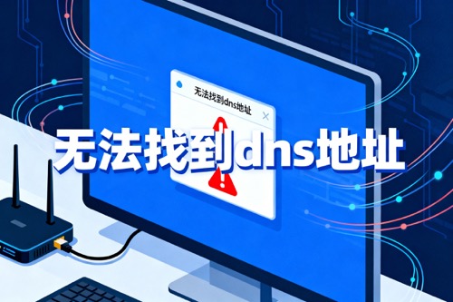 无法找到DNS地址